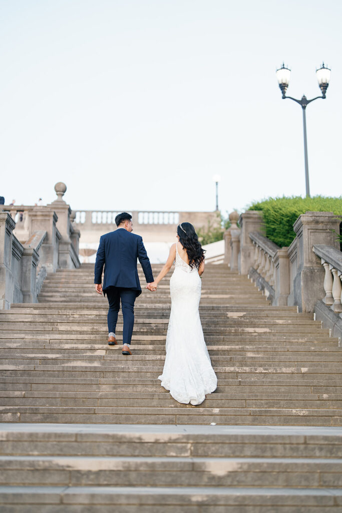 Couple at Ault Park in Cincinnati